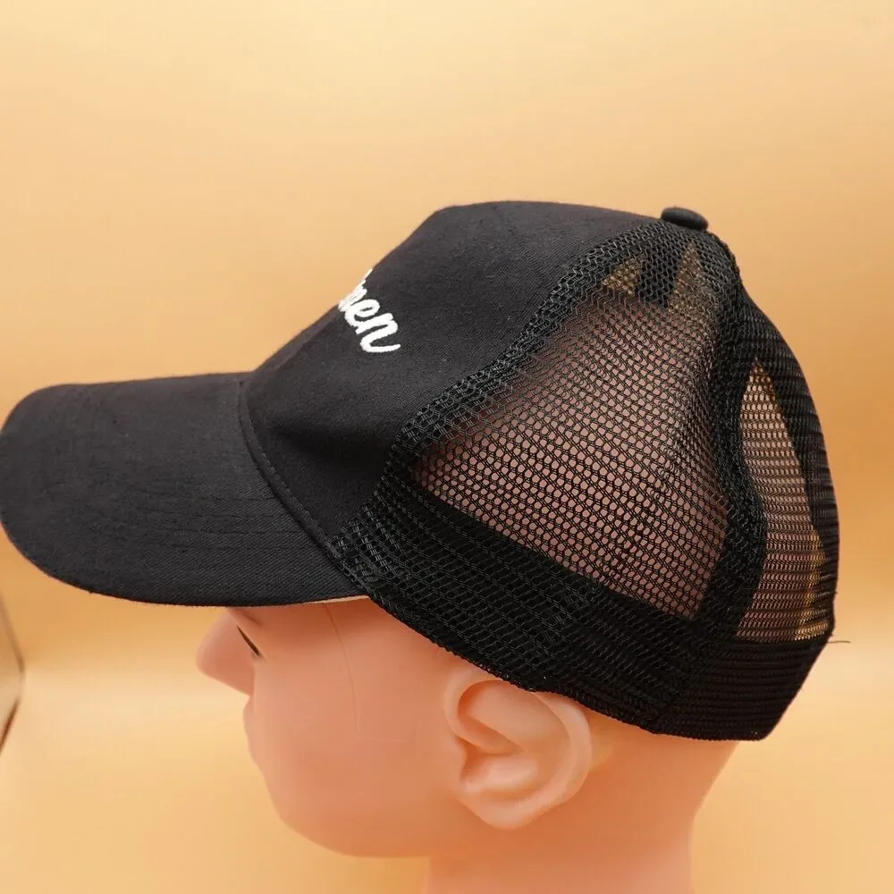Milwaukee Milkmen Hat Cap Snap Back Mesh Trucker Embroidered Script Baseball